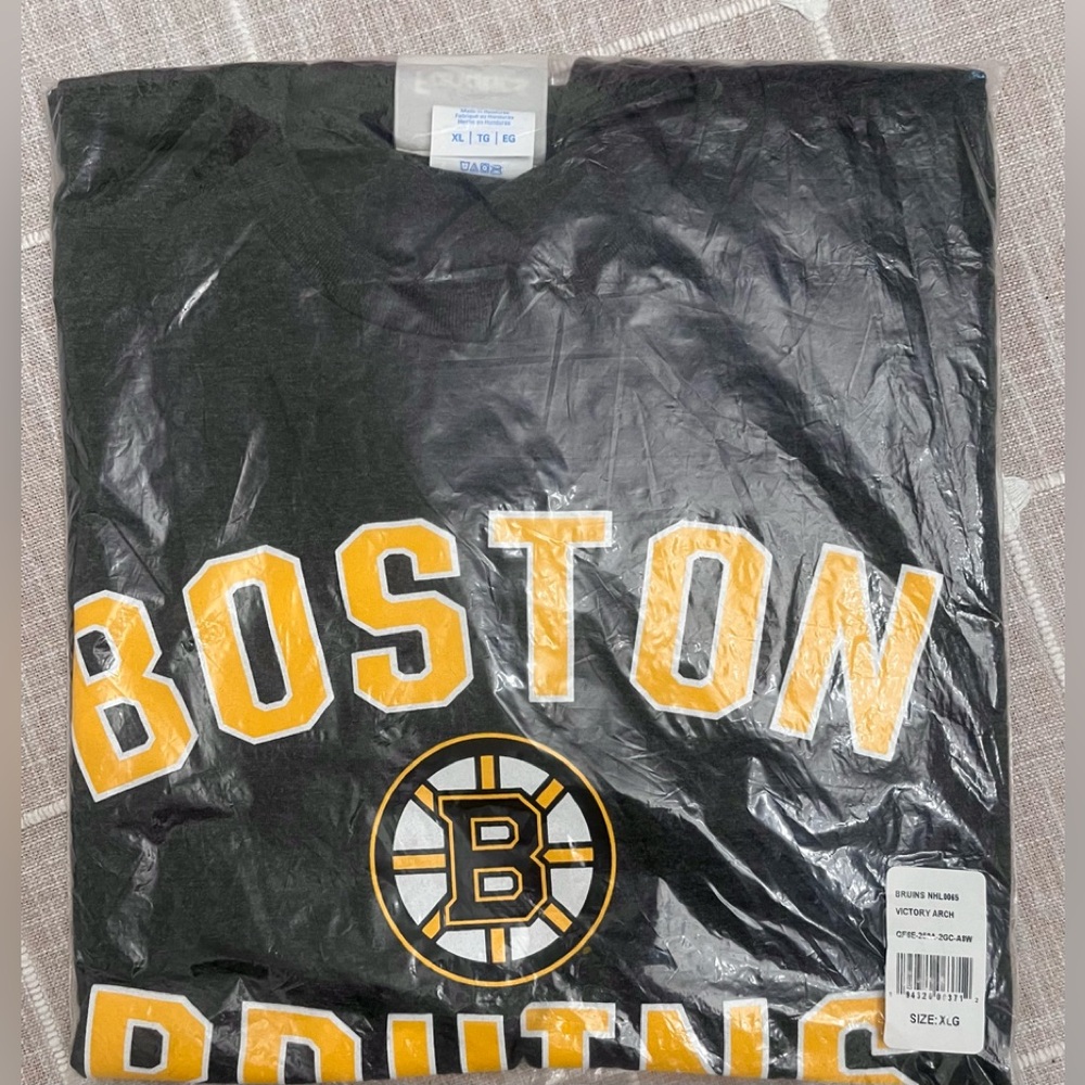 Boston Bruins Black T Shirt